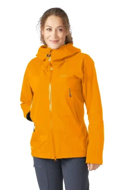 Rab Womens Kangri Paclite Plus Jacket - Marmalade