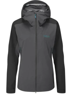 Rab Womens Kinetic Alpine 2.0 Jacket - Anthracite