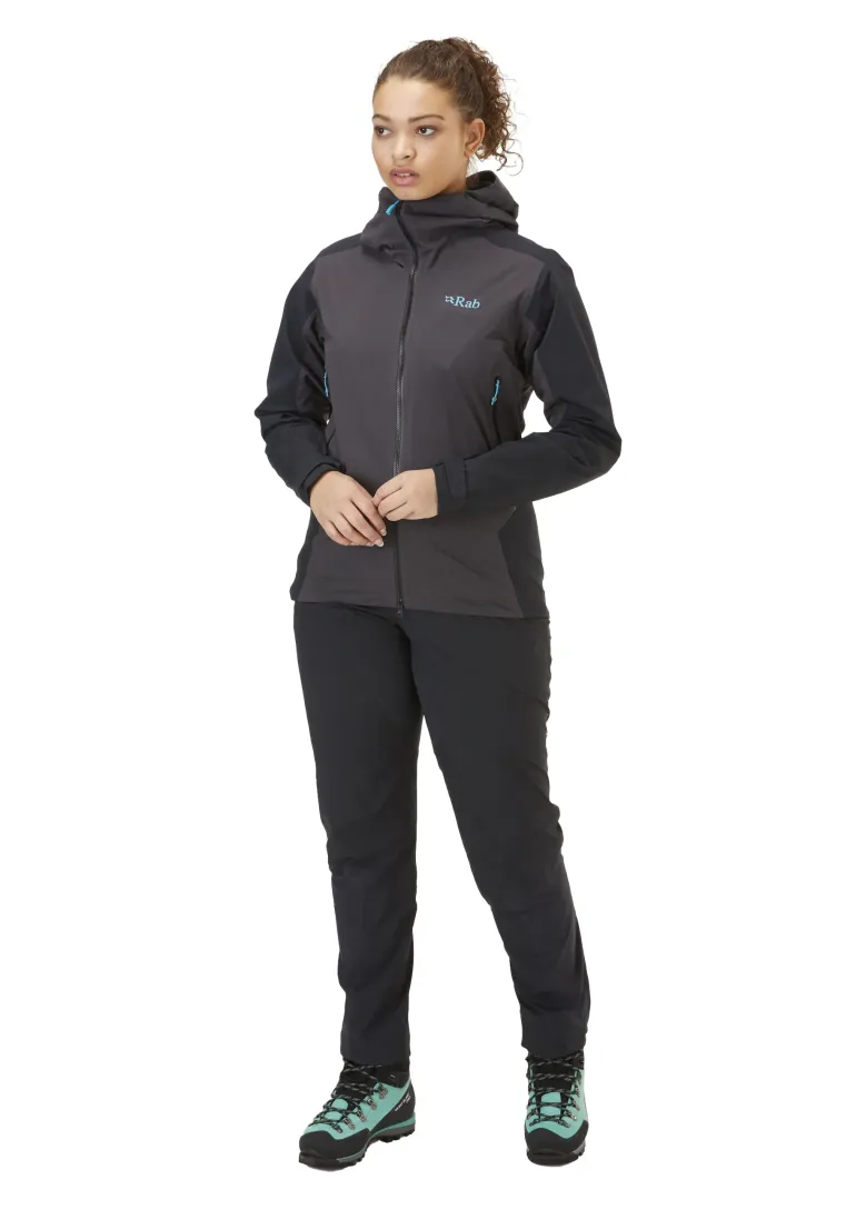 Rab Womens Kinetic Alpine 2.0 Jacket - Anthracite
