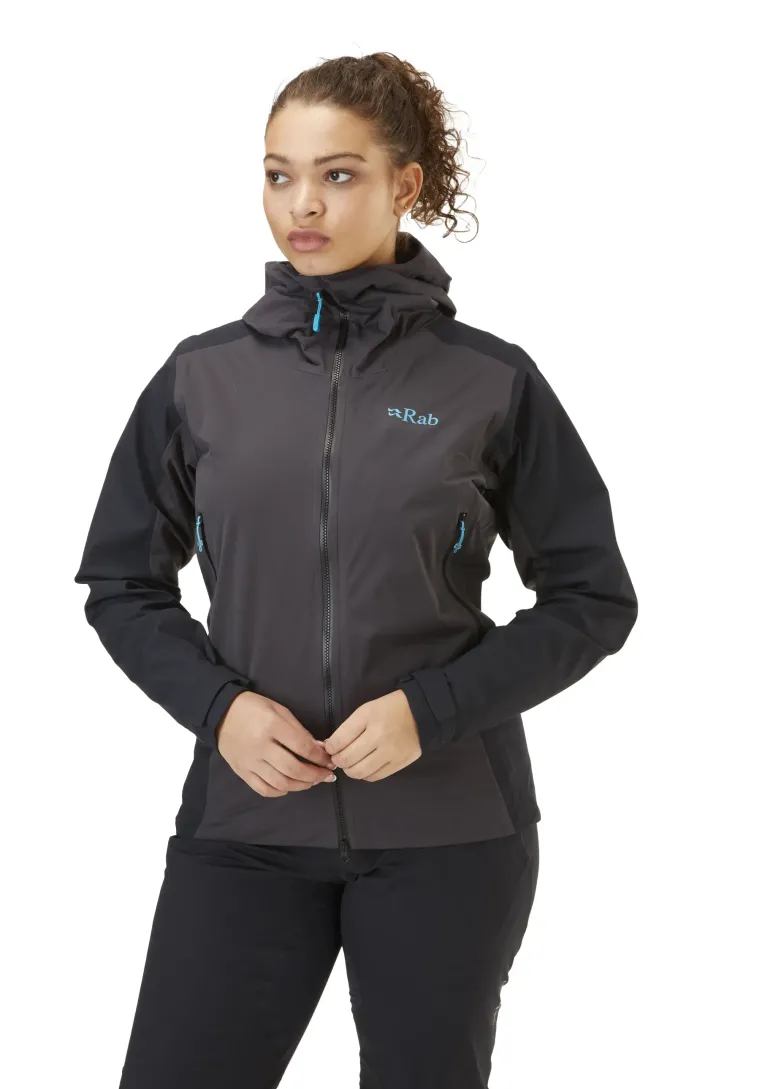 Rab Womens Kinetic Alpine 2.0 Jacket - Anthracite