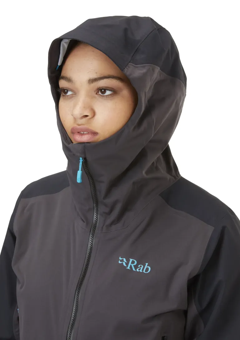 Rab Womens Kinetic Alpine 2.0 Jacket - Anthracite