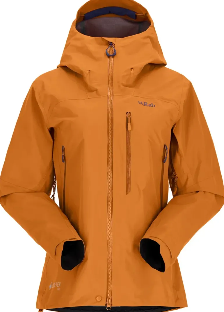 Rab Womens Latok Mountain GTX Jacket - Marmalade