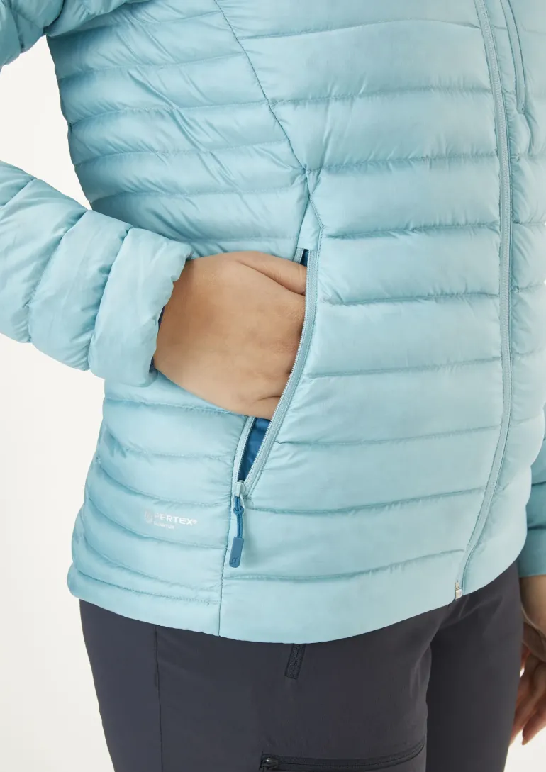 Rab Womens Microlight Alpine Jacket - Meltwater