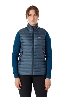 Rab Womens Microlight Vest - Steel