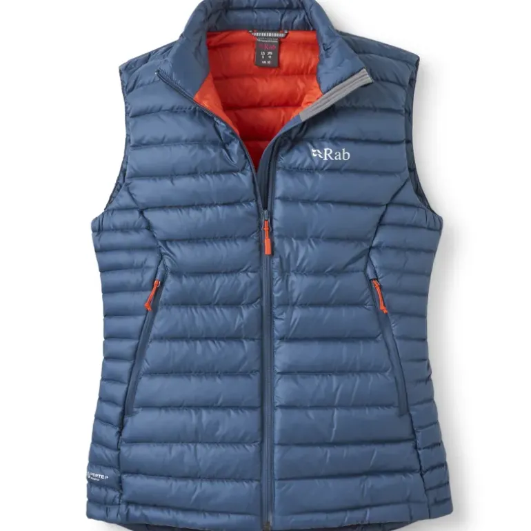 Rab Womens Microlight Vest - Orion Blue