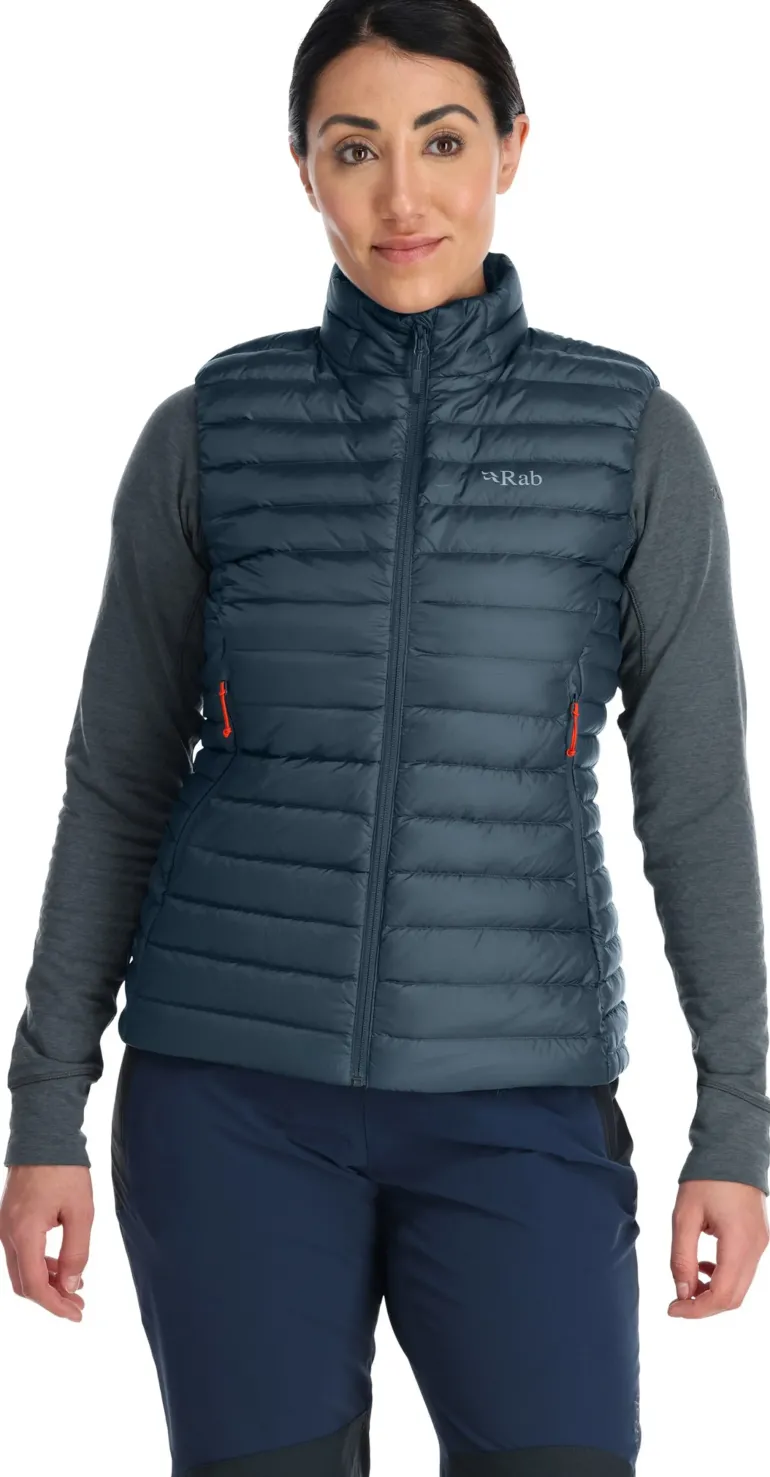 Rab Womens Microlight Vest - Orion Blue