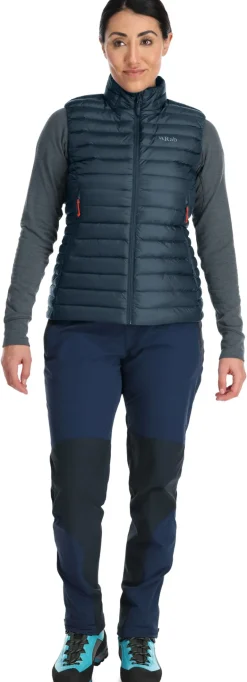 Rab Womens Microlight Vest - Orion Blue