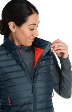 Rab Womens Microlight Vest - Orion Blue