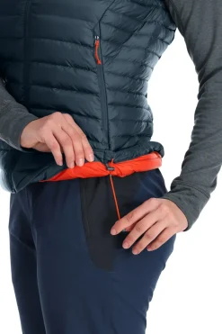 Rab Womens Microlight Vest - Orion Blue