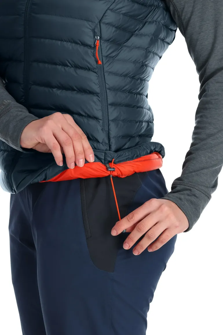 Rab Womens Microlight Vest - Orion Blue