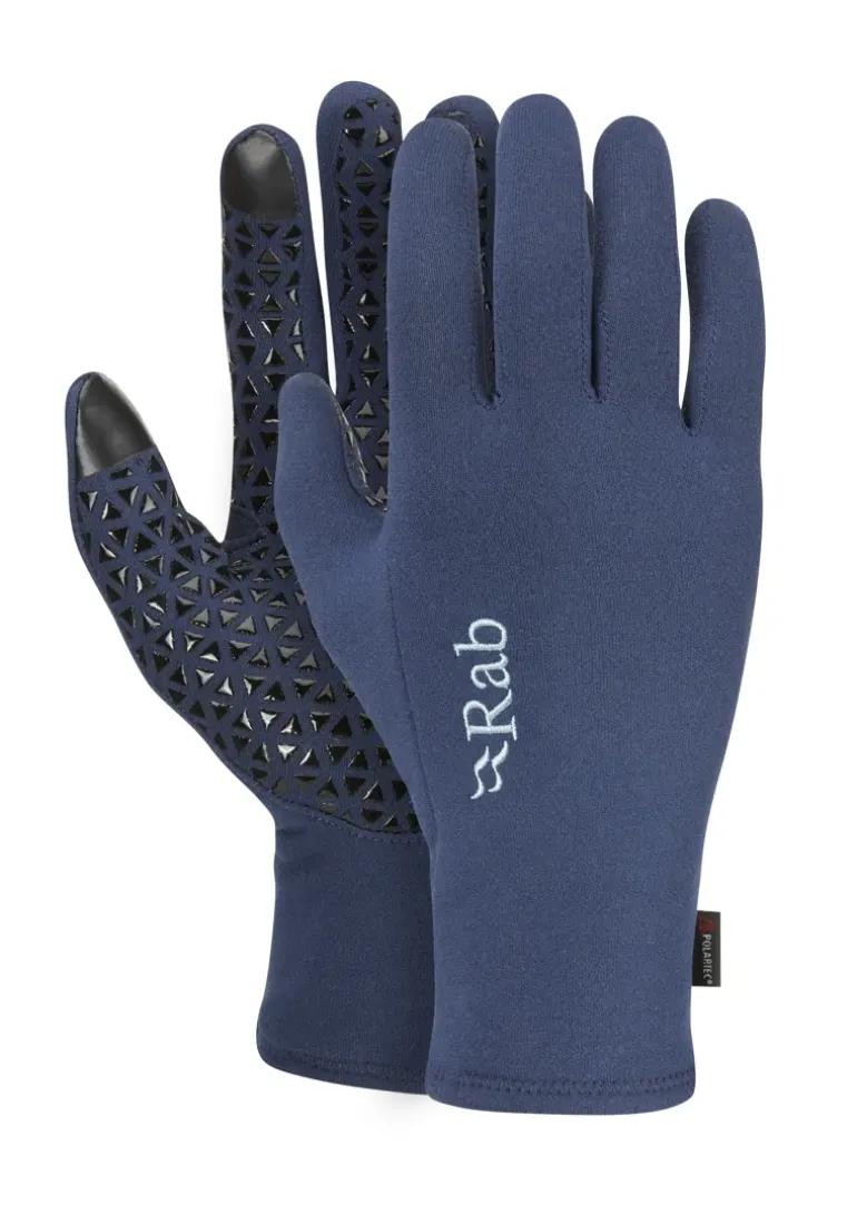 Rab Womens Power Stretch Contact Grip Gloves - Deep Ink
