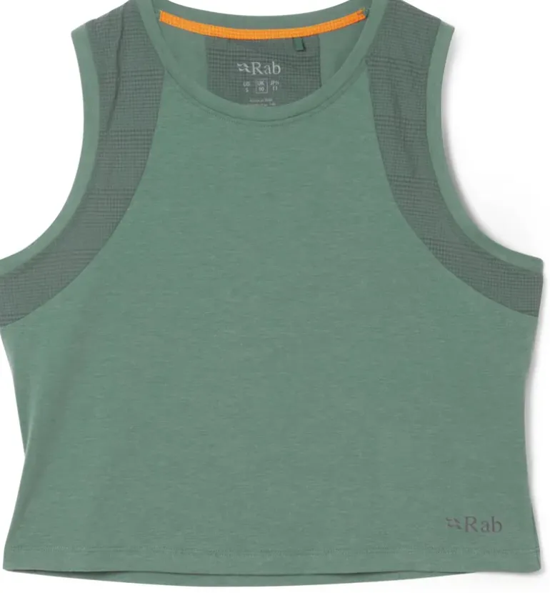 Rab Womens Rivelin Crop Tank - Sage