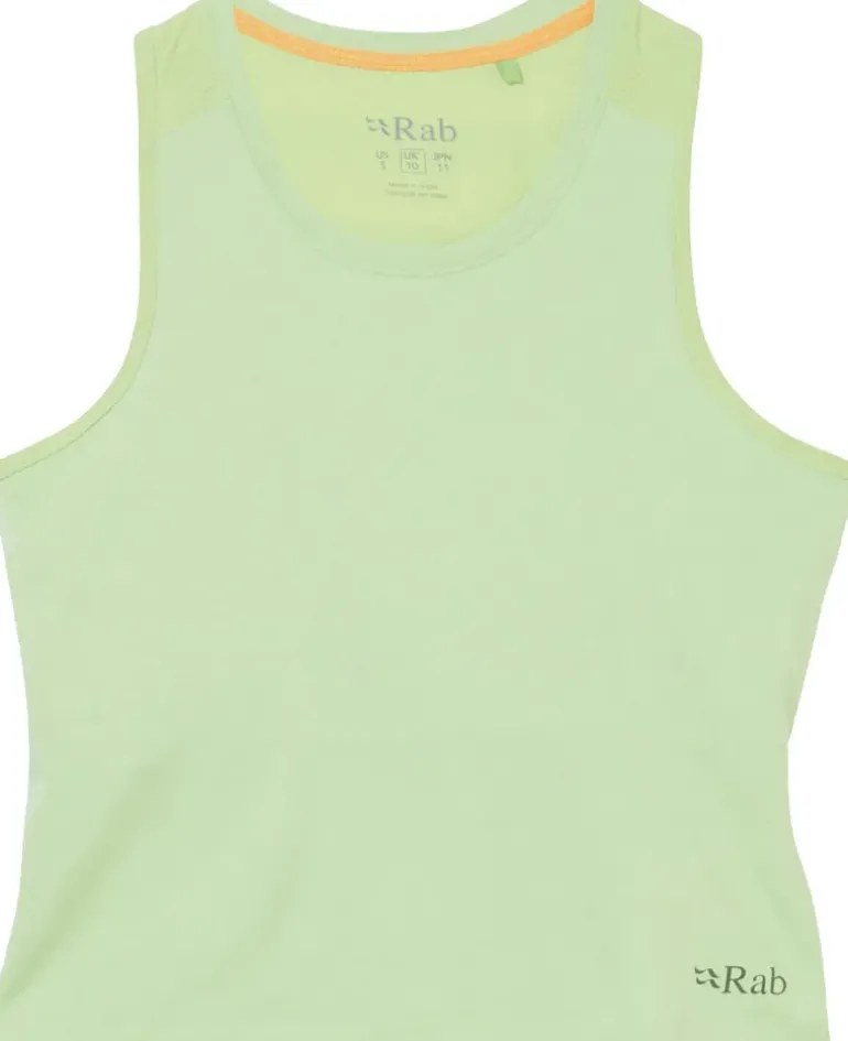 Rab Womens Rivelin Racerback Tank - Fig Green