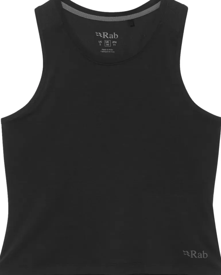 Rab Womens Rivelin Racerback Tank - Black