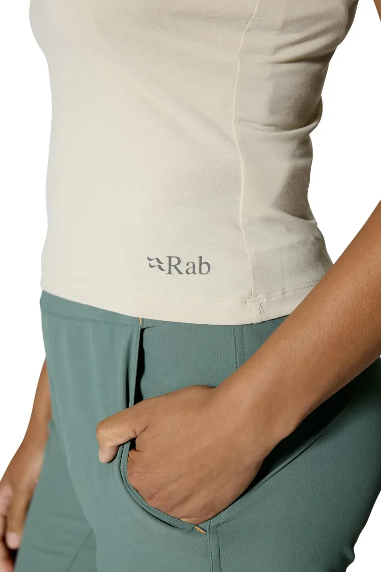 Rab Womens Rivelin Racerback Tank - Pebble