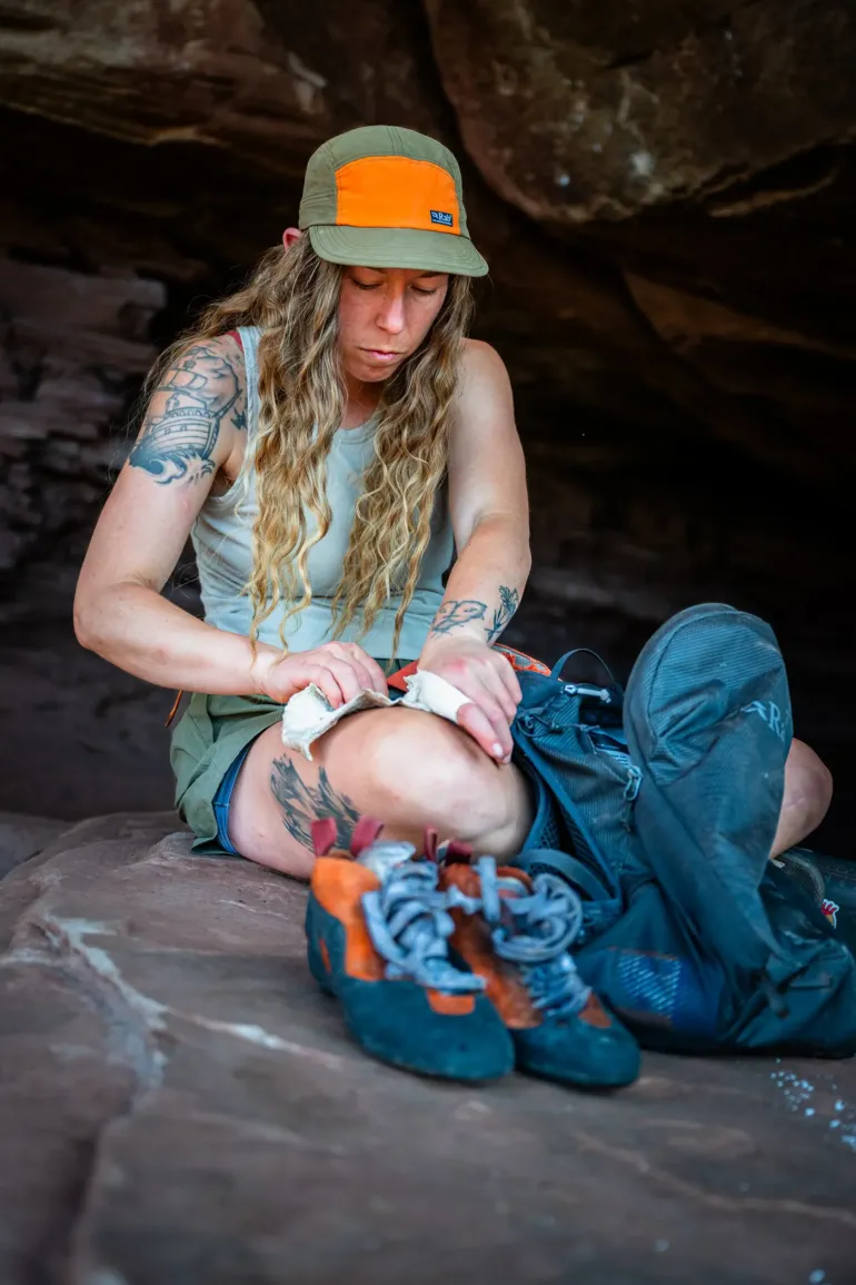 Rab Womens Rivelin Tank - Fig Green
