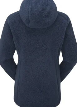 Rab Womens Shearling Hoody - Deep Ink