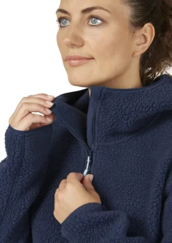 Rab Womens Shearling Hoody - Deep Ink