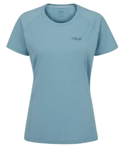 Rab Womens Sonic Short Sleeved Tee - Citadel