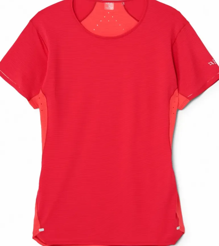 Rab Womens Sonic Ultra Tee - Watermelon-Hibiscus
