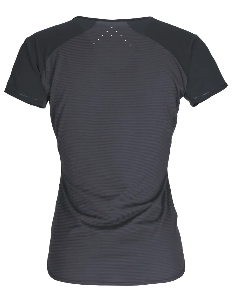 Rab Womens Sonic Ultra Tee - Beluga-Graphene
