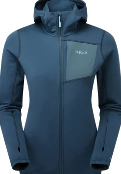 Rab Womens Superflux Hoody - Tempest Blue