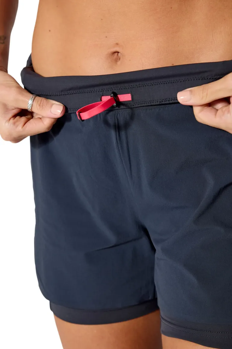 Rab Womens Talus 2 in 1 Shorts - Ebony