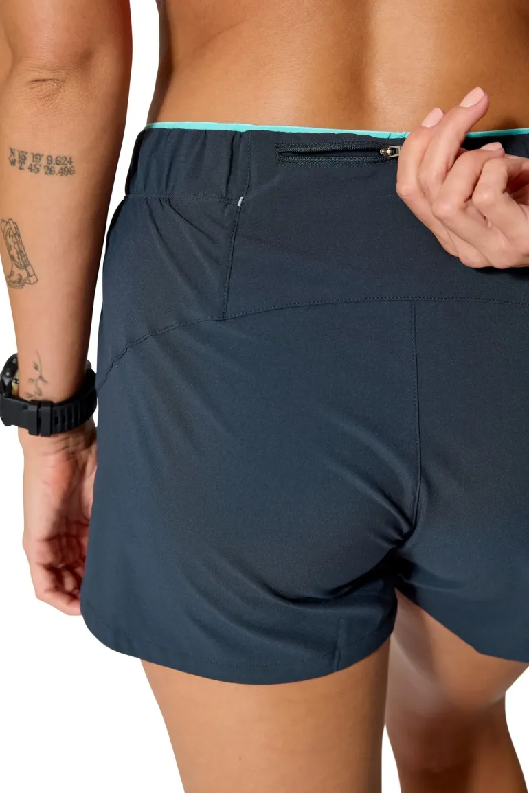 Rab Womens Talus Active Shorts - Tempest Blue
