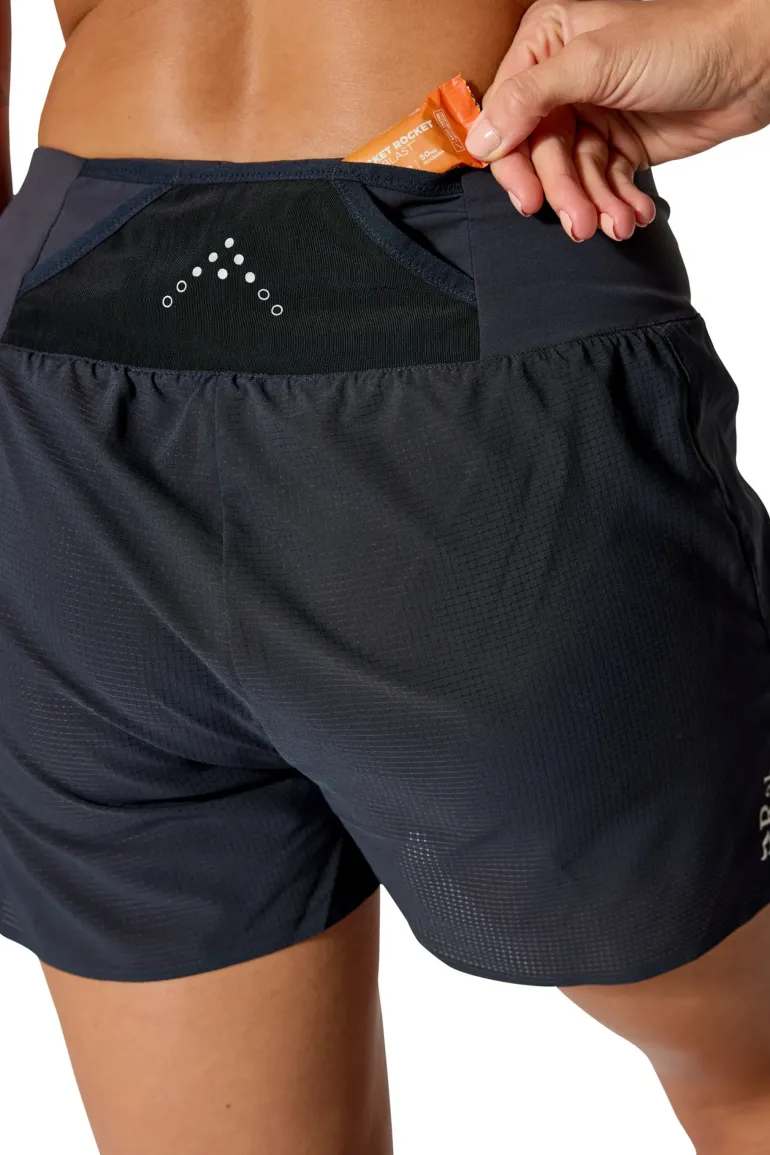 Rab Womens Talus Light Shorts - Ebony