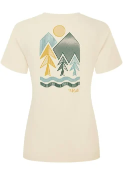 Rab Womens Tuku Vista Tee - Ecru