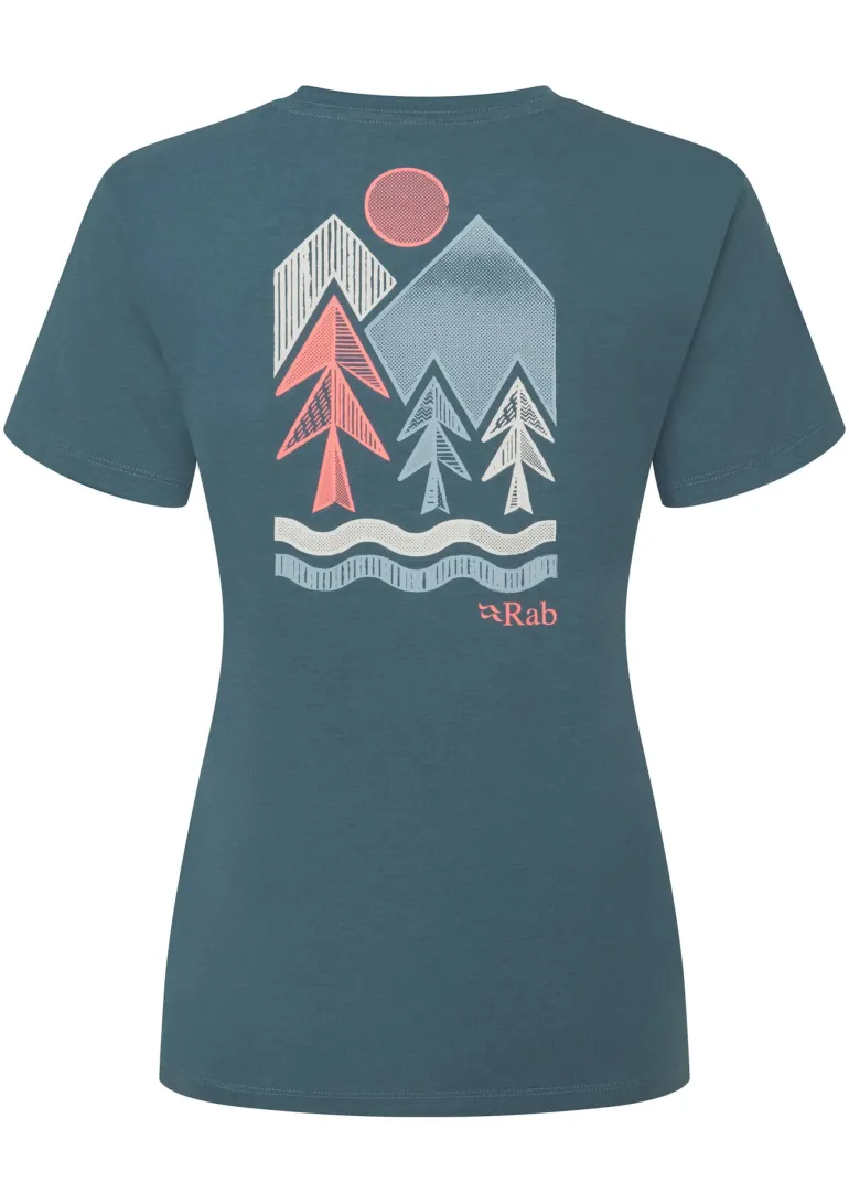 Rab Womens Tuku Vista Tee - Orion Blue
