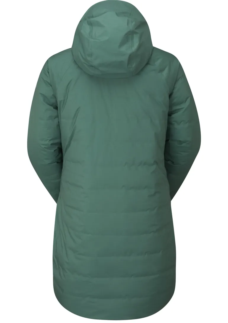 Rab Womens Valiance Parka - Green Slate