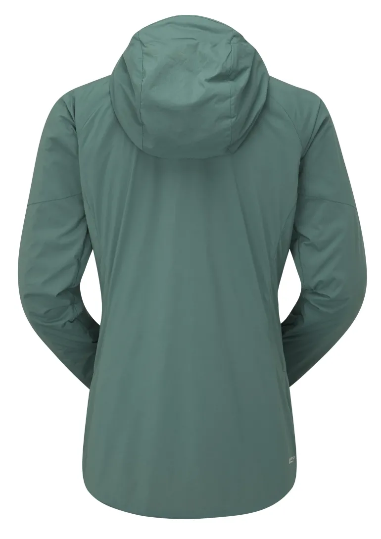 Rab Womens Vapour-Rise Summit Jacket - Green Slate