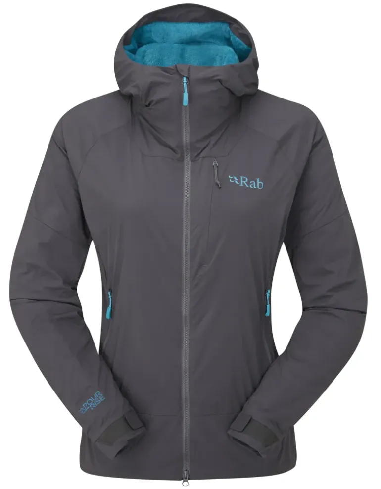 Rab Womens Vapour-Rise Summit Jacket - Graphene