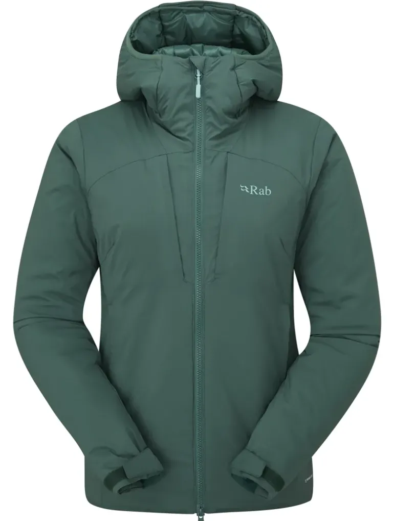 Rab Womens Xenair Alpine Jacket - Green Slate