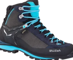 Salewa Womens Crow GTX Boots - Premium Navy-Ethernal Blue