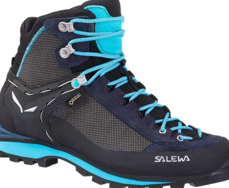 Salewa Womens Crow GTX Boots - Premium Navy-Ethernal Blue