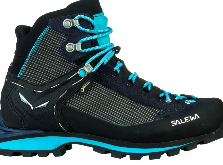 Salewa Womens Crow GTX Boots - Premium Navy-Ethernal Blue
