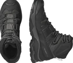 Salomon Mens Quest 4 GTX Boots - Magnet-Black-Quarry