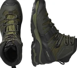 Salomon Mens Quest 4 GTX Boots - Olive Night-Peat-Safari