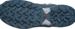Salomon Mens X Ultra 360 GTX Shoes - Carbon-India Ink-Deep Dive