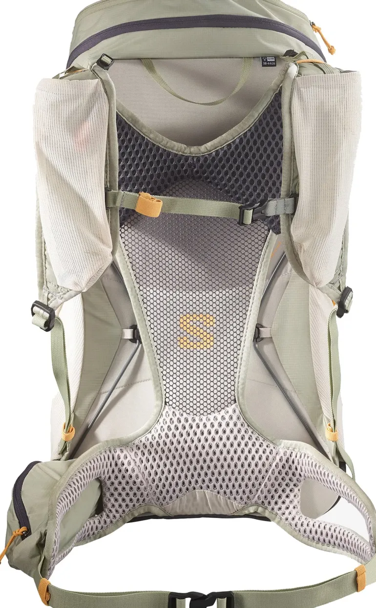 Salomon Womens Aerotrek 28 Rucksack - Seagrass-Silver Cloud-Nine Iron