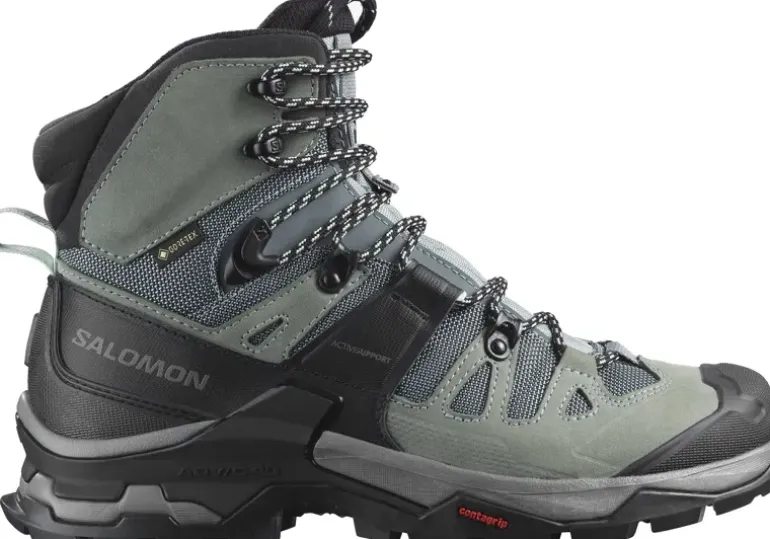 Salomon Womens Quest 4 GTX Boots - Slate-Trooper-Opal Blue