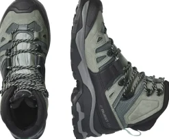 Salomon Womens Quest 4 GTX Boots - Slate-Trooper-Opal Blue