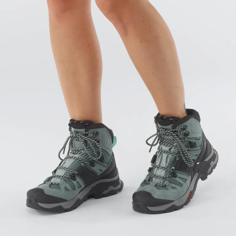 Salomon Womens Quest 4 GTX Boots - Slate-Trooper-Opal Blue