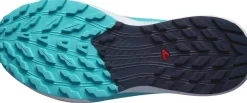 Salomon Womens Sense Ride 5 Shoes - Cashmere Blue-Carbon-Peacock Blue