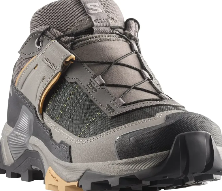 Salomon Womens X Ultra 5 GTX Shoe - Plum Kitten-Nine Iron-Soft Clay