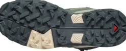 Salomon Womens X Ultra 5 Mid GTX Shoe - Turbulence-Sedona Sage-Tender