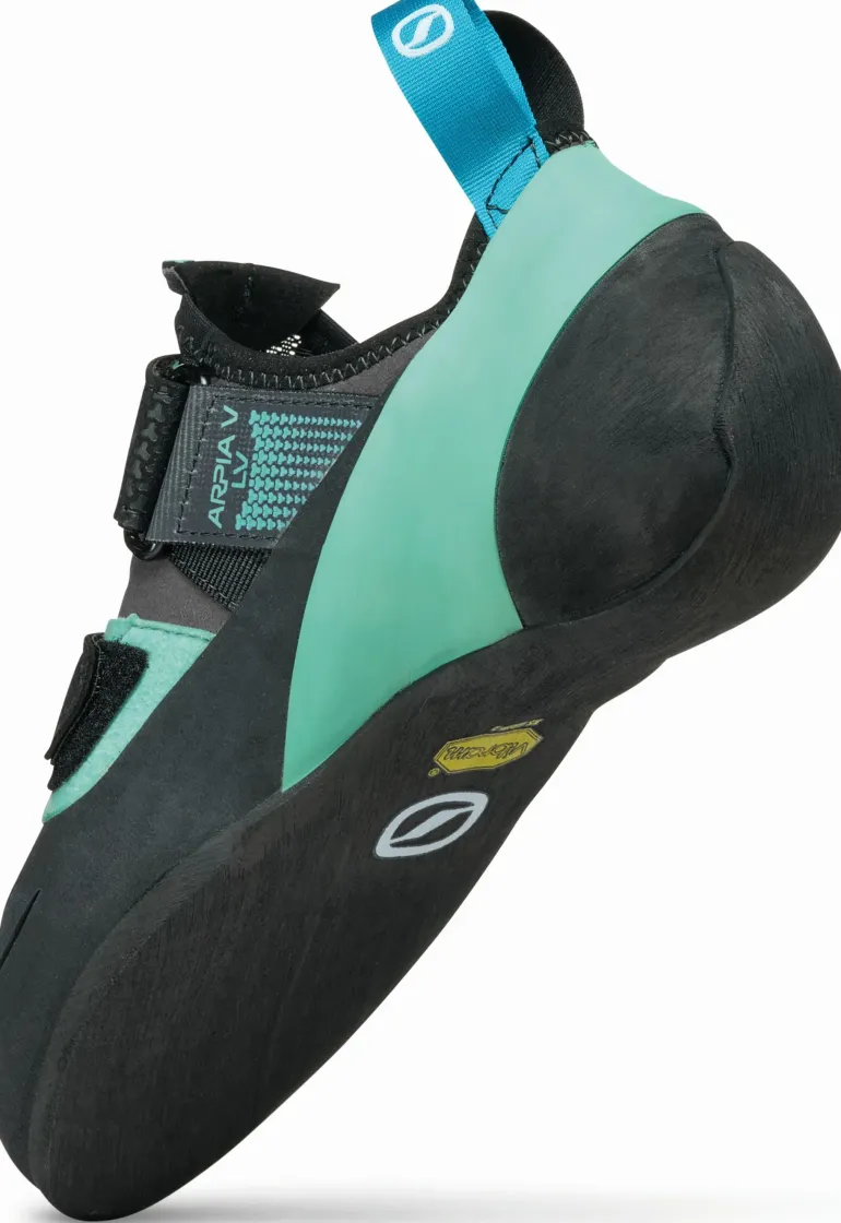 Scarpa Arpia LV Climbing Shoe - Shark-Aqua