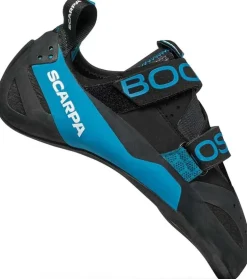 Scarpa Boostic Climbing Shoes - Black-Azure
